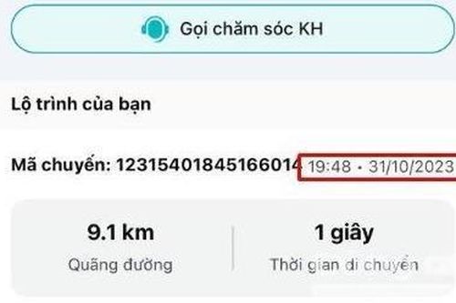Hy hữu cuốc taxi 'lỗi' đi 9,1 km chỉ hết 1 giây (?)