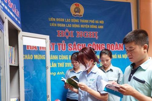 Khu nhà trọ công nhân có Tủ sách Công đoàn