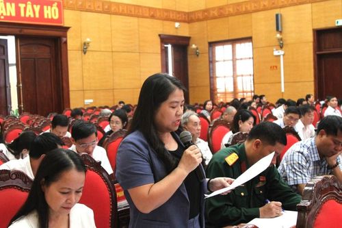 Tây Hồ: Điều chỉnh kế hoạch thực hiện các dự án đầu tư công