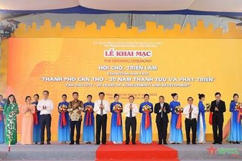 Cần Thơ: Khai mạc sự kiện lớn chào mừng 20 năm thành lập thành phố trực thuộc Trung ương