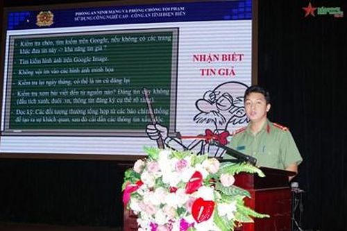 Bộ CHQS tỉnh Điện Biên tổ chức phổ biến kiến thức pháp luật cho cán bộ, chiến sĩ