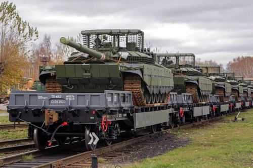 Moscow tăng sản lượng xe tăng 7 lần trong năm 2023