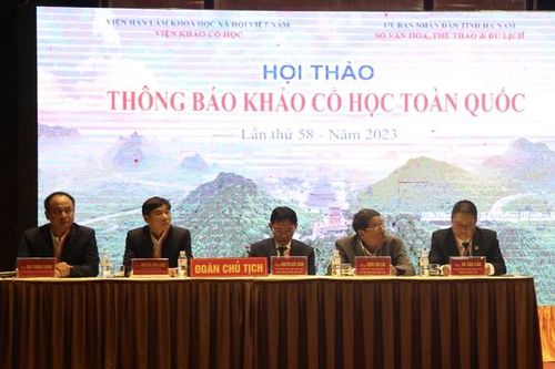 Gần 1.000 chuyên gia hàng đầu tham gia hội thảo Thông báo khảo cổ học toàn quốc