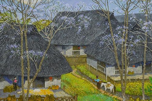 21 họa sĩ triển lãm tranh trực tuyến gây quỹ xây nhà cho người nghèo