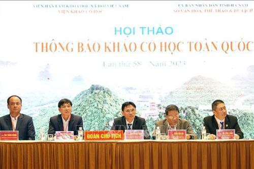 1.000 đại biểu tham dự Hội thảo khảo cổ học toàn quốc