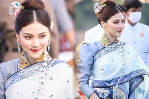 Baifern Pimchanok tỏa sáng với trang phục truyền thống, nhan sắc tựa nữ thần khiến netizen xuýt xoa