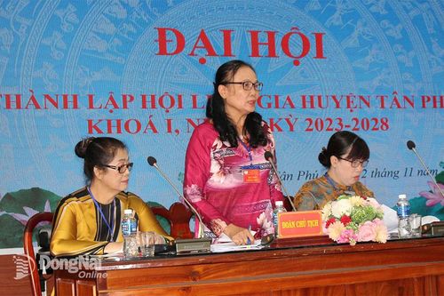 Luật gia Mai Thị Ngọc Sương được bầu giữ chức Chủ tịch Hội Luật gia H.Tân Phú