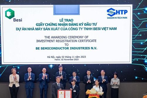 Hà Lan đầu tư vào Việt Nam nhà máy vi mạch hơn 4,9 triệu USD