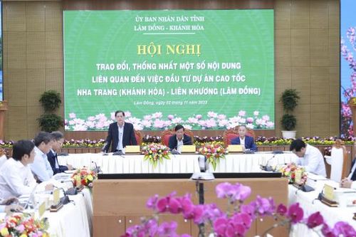 UBND tỉnh Khánh Hòa và Lâm Đồng: Thống nhất sơ bộ đề xuất đầu tư cao tốc Nha Trang - Đà Lạt