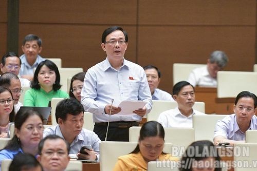 Kỳ họp thứ 6 Quốc hội XV: Đại biểu Quốc hội tỉnh đóng góp ý kiến vào kế hoạch đầu tư công trung hạn giai đoạn 2021-2025