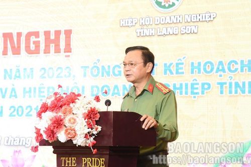 Công an tỉnh – Hiệp hội Doanh nghiệp tỉnh: Gặp mặt doanh nghiệp và tổng kết kế hoạch phối hợp giai đoạn 2021 – 2023