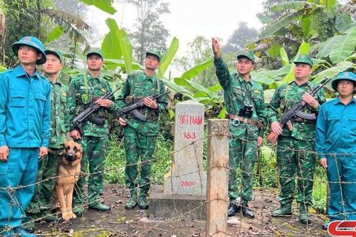 Xây dựng thế trận biên phòng toàn dân vững chắc