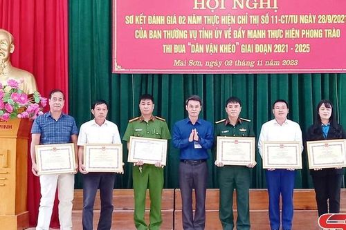 Sơ kết 2 năm thực hiện phong trào thi đua 'Dân vận khéo'