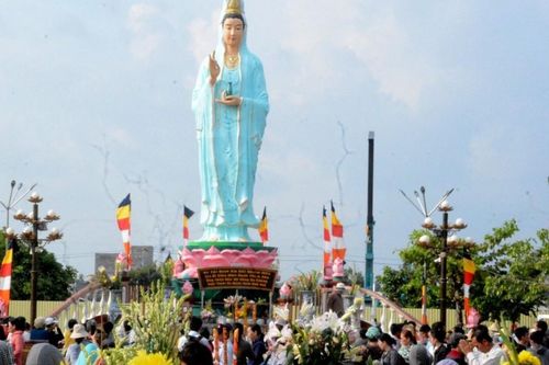 Bạc Liêu: Vía Bồ-tát Quán Thế Âm tại Quán Âm Phật Đài