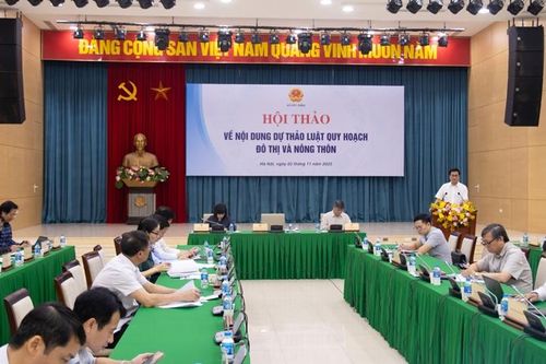 Lấy ý kiến hoàn thiện dự thảo Luật Quy hoạch đô thị và nông thôn