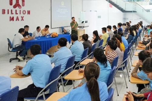 Tăng cường tuyên truyền pháp luật, đảm bảo ANTT tại các khu công nghiệp