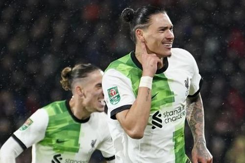 Người hùng Nunez đưa Liverpool góp mặt tứ kết Cup Liên đoàn