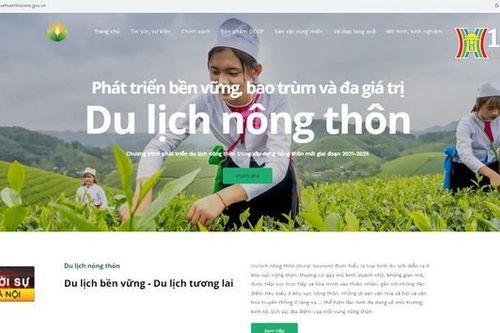 Ra mắt chuyên trang quảng bá du lịch nông thôn