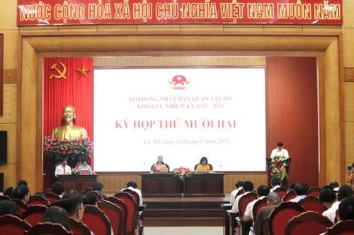 Quận Tây Hồ: Đẩy nhanh triển khai các dự án, đáp ứng nhu cầu dân sinh
