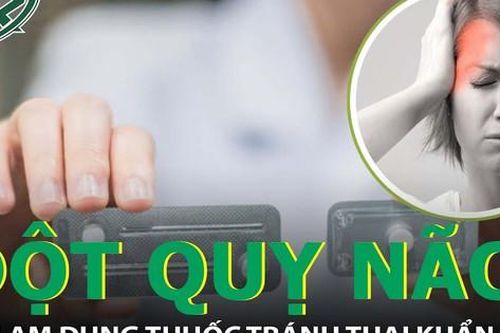 Dùng quá nhiều thuốc tránh thai, cô gái trẻ bị đột quỵ não