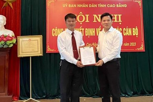 Bổ nhiệm 2 Phó Giám đốc Sở