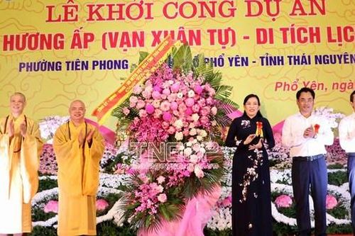 Tu bổ di tích lịch sử quốc gia chùa Hương Ấp – Thái Nguyên