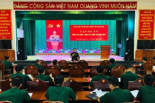 Chủ động, tích cực nâng cao hiệu quả công tác tuyên huấn trong BĐBP Bình Định
