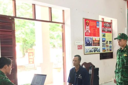 Đồn Vĩnh Ngươn bắt giữ 1 đối tượng vận chuyển xe đạp lậu