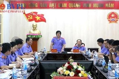 VKSND tối cao kiểm tra công tác tại VKSND tỉnh Thái Bình
