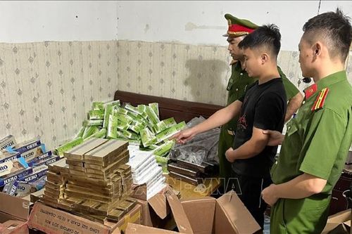 Triệt phá đường dây buôn bán trái phép thuốc lá do nước ngoài sản xuất