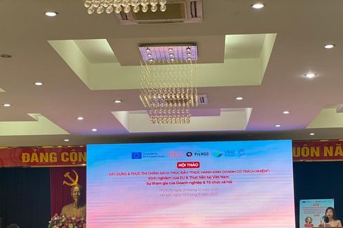Thúc đẩy doanh nghiệp thực hành kinh doanh có trách nhiệm