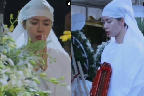 Minh Tú bật khóc khi chưa kịp hoàn thành ước nguyện của ba