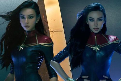 Thùy Tiên hóa thân siêu anh hùng, cân mọi style: Chuẩn tắc kè hoa Vbiz!