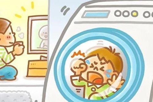 Kiểu máy giặt nguy hiểm với trẻ nhỏ: Bé có thể chui vào và bị mắc kẹt