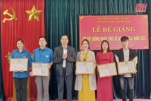 Đảng bộ huyện Như Xuân vượt chỉ tiêu kết nạp đảng viên mới