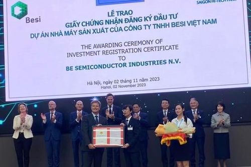 Doanh nghiệp vi mạch bán dẫn BESI Hà Lan đầu tư vào Khu công nghệ cao TP.HCM