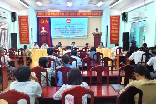 Đại biểu HĐND tỉnh Khánh Hòa tiếp xúc cử tri một số xã trên địa bàn huyện Diên Khánh