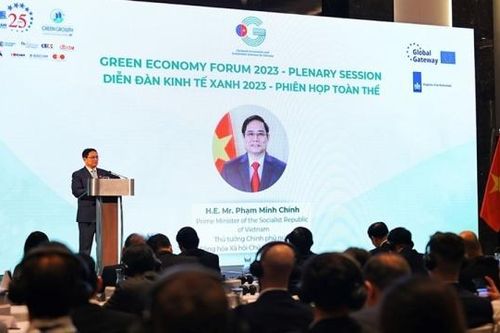 Thủ tướng Phạm Minh Chính: Phát triển kinh tế xanh và bền vững là chìa khóa và là hướng đi bắt buộc của các quốc gia trên toàn cầu