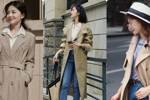 Trench coat và quần jeans: Cặp đôi thanh lịch, hack chiều cao, giấu mọi nhược điểm vóc dáng