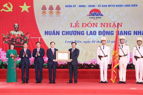Hà Nội: Quận Long Biên kỷ niệm 20 năm ngày thành lập