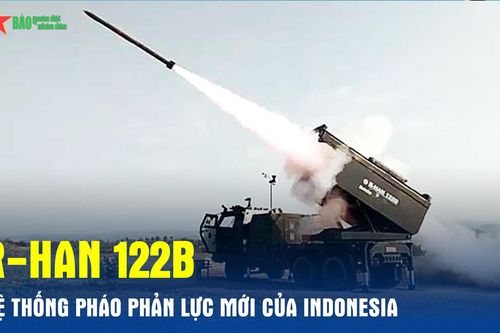 R-Han 122B - Hệ thống pháo phản lực phóng loạt mới của Indonesia