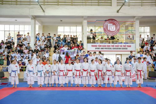 Khai mạc giải Vô địch Karate sinh viên khu vực Hà Nội năm 2023
