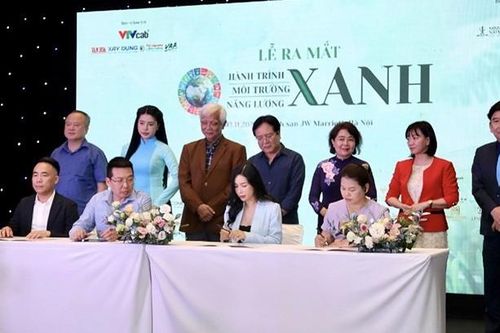 Chung tay lan tỏa dự án 'Hành trình xanh - Môi trường xanh - Năng lượng xanh' vì một Việt Nam phát triển bền vững