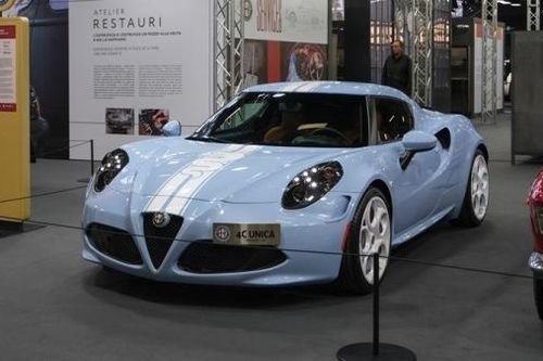 Cận cảnh chiếc Alfa Romeo 4C Unica độc nhất vô nhị