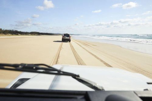 Thuê xe jeep lái trên bãi biển, du khách bị bắt giữ, khởi tố hình sự