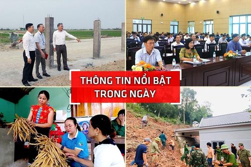 Nghệ An: Thông tin nổi bật ngày 4/11