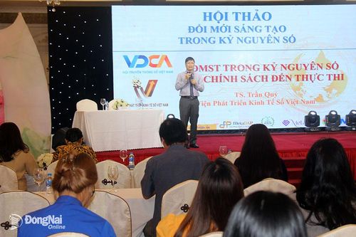 TS Trần Quý, Viện trưởng Viện Phát triển kinh tế số Việt Nam (VIDE) thuộc Hội Truyền thông số Việt Nam:: Phát triển kinh tế số: Có tư duy và dữ liệu mới 'gột nên hồ'