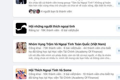 Hiểm họa từ những hội nhóm 'đen' nở rộ trên mạng xã hội