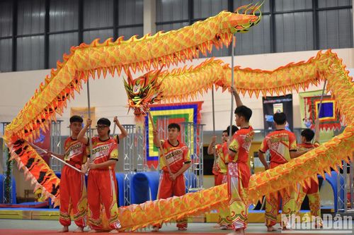 Quảng bá nghệ thuật truyền thống múa lân - sư - rồng tại châu Âu