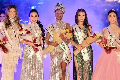 Thí sinh Việt Nam Anna Hoàng đạt danh hiệu Á hậu 1 tại Miss Eco Teen International 2023